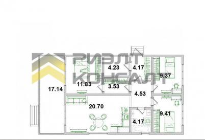 Продажа дома Омский район, село Усть-Заостровка, Центральная улица