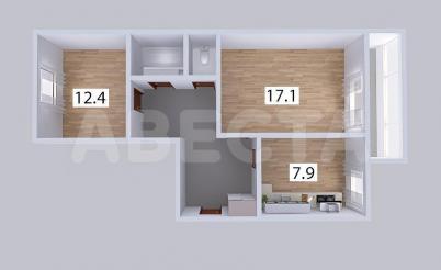 Продажа квартиры Омск. Мельничная, 89|6