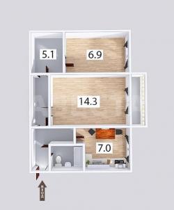 Продажа квартиры Омск.&nbsp;ул. Химиков, 46