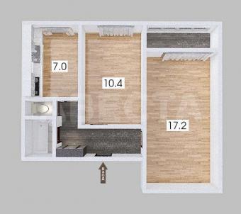 Продажа квартиры Омск. ул. 22 Апреля, 57