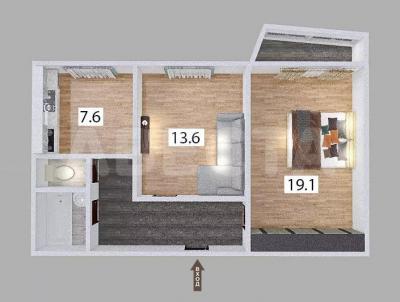 Продажа квартиры Омск.&nbsp;п. Биофабрика, 12к1