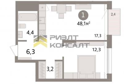 Продажа квартиры Омск.&nbsp;улица Б.Г.Шаронова, 9