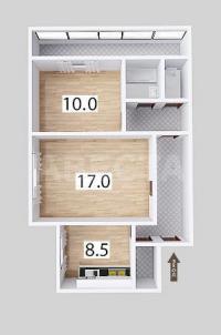 Продажа квартиры Омск.&nbsp;ул. Лукашевича, 25А