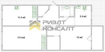 Продажа квартиры Омск.&nbsp;улица Краснознаменная, 21В