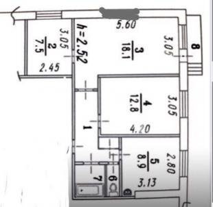 Продажа квартиры Омск.&nbsp;пр-кт Королева, 16