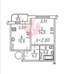 Продажа квартиры Омск.&nbsp;Мельничная улица 89к7