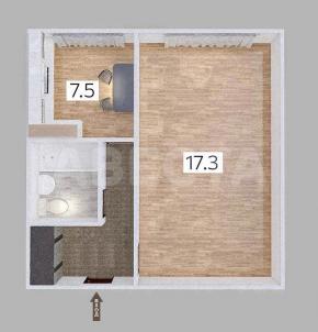 Продажа квартиры Омск.&nbsp;пр-кт. Космический, 20