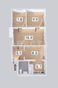 Продажа квартиры Омск.&nbsp;ул. Глинки, 2А