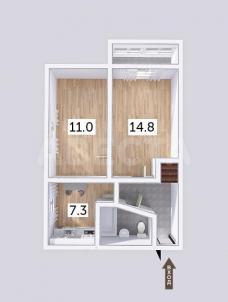 Продажа квартиры Омск.&nbsp;ул. Челюскинцев, 83Б