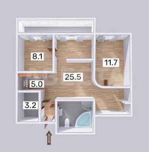 Продажа квартиры Омск.&nbsp;ул. Учебная, 86