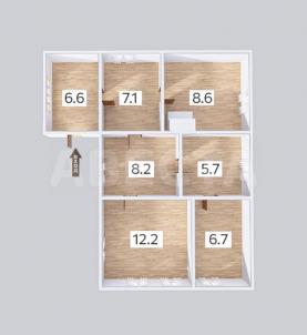 Продажа квартиры Омск.&nbsp;ул. 9-я Балтийская, 46