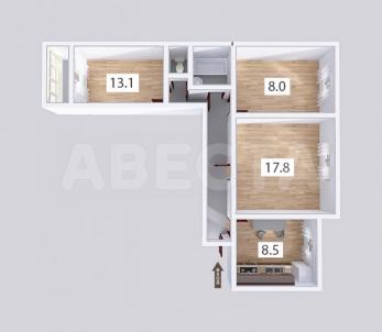 Продажа квартиры Омск.&nbsp;ул. 20 лет РККА, 2