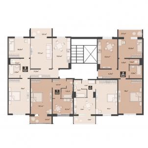 Продажа новостройки Омск.&nbsp;пр-д Амурский 4-й, 5