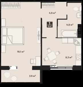 Продажа новостройки Омск.&nbsp;пр-д Амурский 4-й, 5