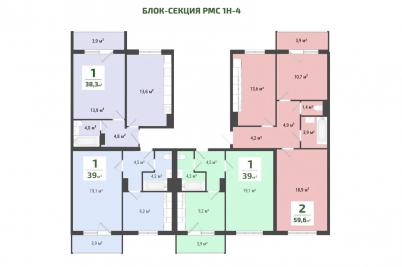 Продажа новостройки Омск.&nbsp;пр-д Амурский 4-й, 5