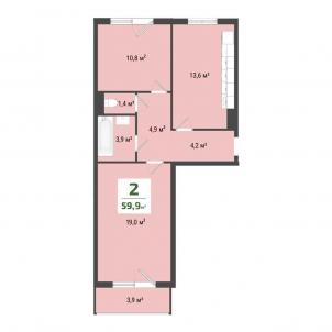 Продажа новостройки Омск.&nbsp;пр-д Амурский 4-й, 5