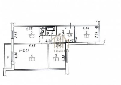 Продажа квартиры Омск.&nbsp;Молодова ул., 24