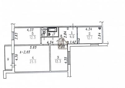 Продажа квартиры Омск.&nbsp;Молодова ул., 24