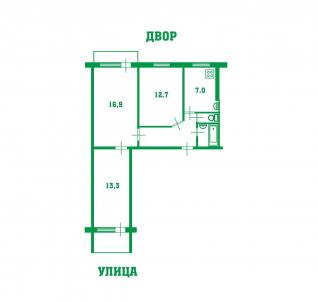 Продажа квартиры Омск.&nbsp;улица Сулеймана Стальского 9