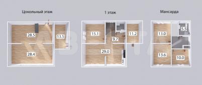 Продажа квартиры Омский.&nbsp;.&nbsp;Дружино, ул. Вишневая, 10