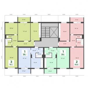 Продажа новостройки Омск.&nbsp;ул Сергея Тюленина, 6