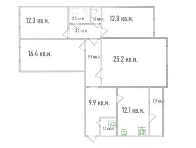 Продажа квартиры Омск.&nbsp;Омская ул, 136к1
