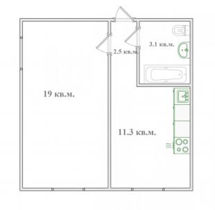 Продажа квартиры Омск.&nbsp;УЧХОЗная 2-я, 4 к2