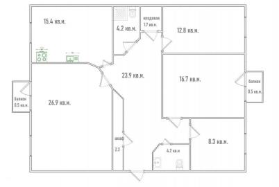 Продажа квартиры Омск.&nbsp;Химиков ул, 31
