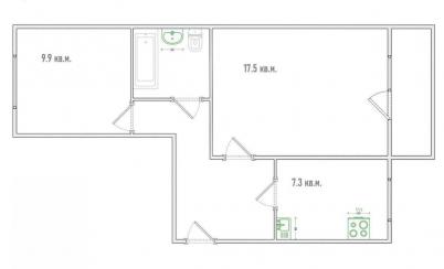 Продажа квартиры Омск.&nbsp;Нефтезаводская, 34 к 1