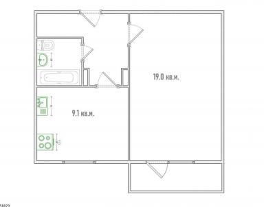 Продажа квартиры Омск.&nbsp;Бархатовой ул, 5