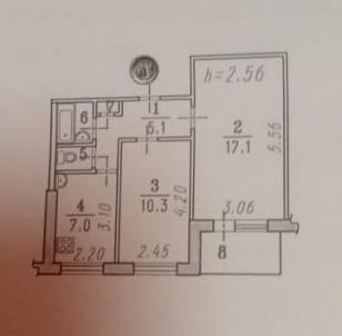 Продажа квартиры Омск.&nbsp;Крутогорская ул, 21