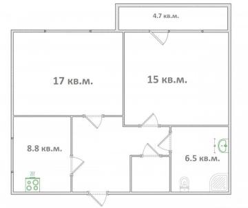 Продажа квартиры Омск.&nbsp;Пригородная ул, 27