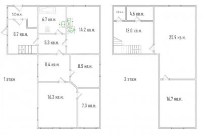 Продажа дома Омск.&nbsp;12-я Балтийская ул, 14