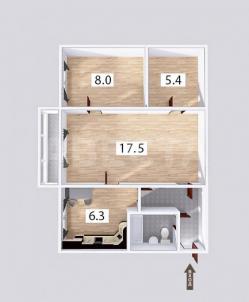 Продажа квартиры Омск.&nbsp;ул. Молодогвардейская, 10