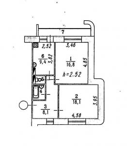 Продажа квартиры Омск.&nbsp;Машиностроительная улица 7