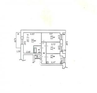 Продажа квартиры Омск.&nbsp;ул. Химиков,32