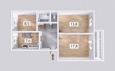 Продажа квартиры Омск.&nbsp;ул. Кузнецова, 6