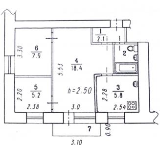 Продажа квартиры Омск.&nbsp;улица Петра Ильичёва 1