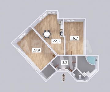 Продажа квартиры Омск.&nbsp;70 лет Октября, 13/3