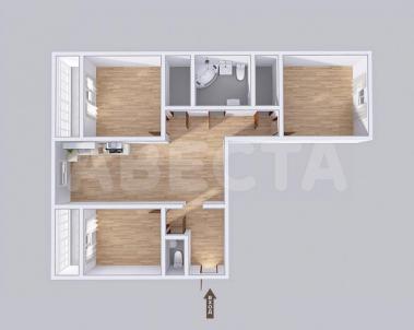 Продажа квартиры Омск.&nbsp;ул. Конева, 8/1