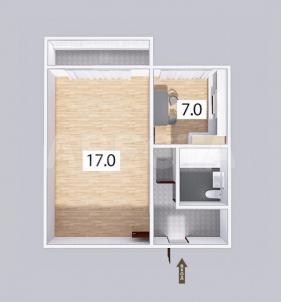 Продажа квартиры Омск.&nbsp;ул. Перелета, 6