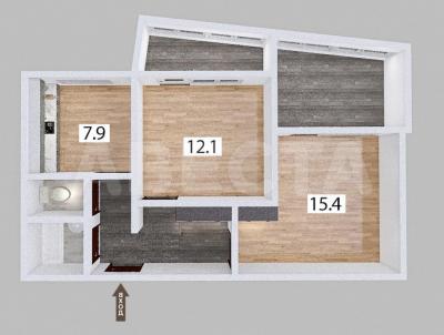 Продажа квартиры Омск.&nbsp;ул. Волгоградская, 4