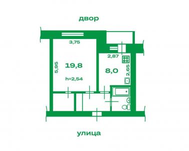 Продажа квартиры Омск.&nbsp;улица Химиков 12/2