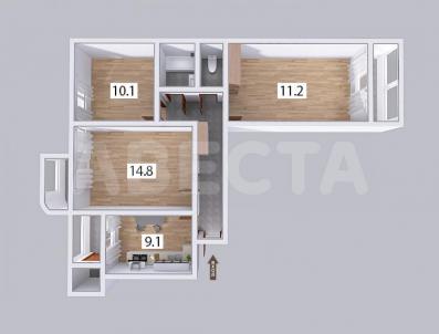 Продажа квартиры Омск.&nbsp;ул. Красный Путь, 18