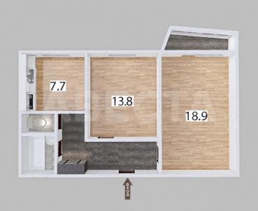Продажа квартиры Омск.&nbsp;ул. Полторацкого, 47/1