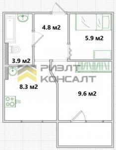 Продажа квартиры Омск.&nbsp;улица 12 Декабря, 1, к.1
