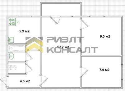 Продажа квартиры Омск.&nbsp;улица Взлетная, 3Б