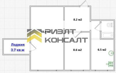 Продажа квартиры Омск.&nbsp;улица Багратиона, 23