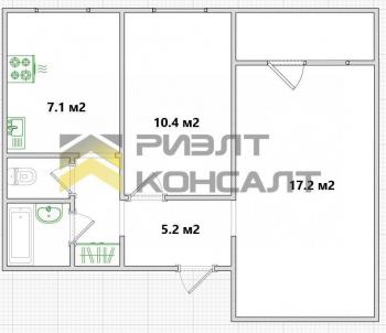 Продажа квартиры Омск.&nbsp;улица 3-я Ленинградская, 41
