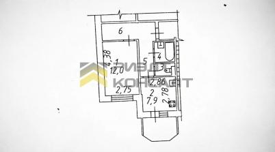 Продажа квартиры Калачинский.&nbsp;Калачинск.&nbsp;улица Заводская, 39